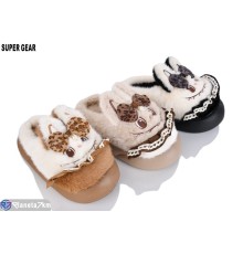 Тапки дитячі на зиму (12 пар р.32-37) мікс  "Super Gear"