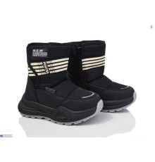 Дутики дитячі на зиму (8 пар р.27-32) чорний  "Normashoes"