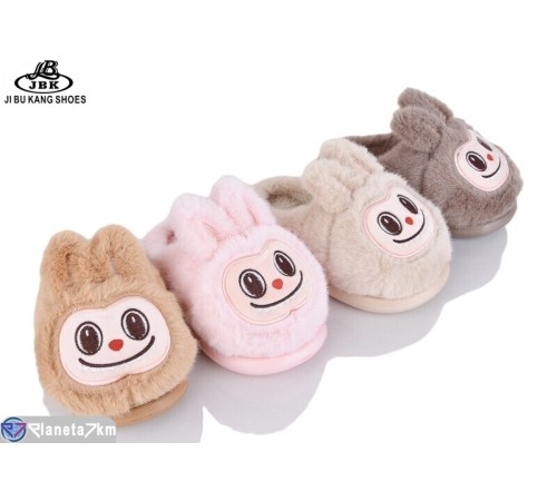 Тапки дитячі на зиму (12 пар р.28-33) мікс  "Jibukang"