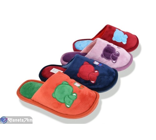 Тапки жіночі на весну/осінь (12 пар р.36-41) мікс  "IEFTIN"