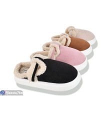 Тапки жіночі на зиму (12 пар р.36-41) мікс  "IEFTIN"