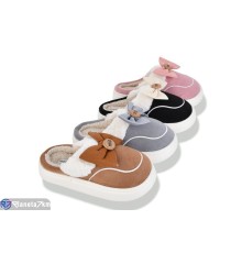 Тапки жіночі на зиму (12 пар р.36-41) мікс  "IEFTIN"