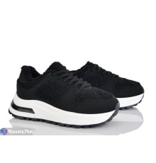 Кросівки жіночі (8 пар р.36-41) чорний  "Normashoes"