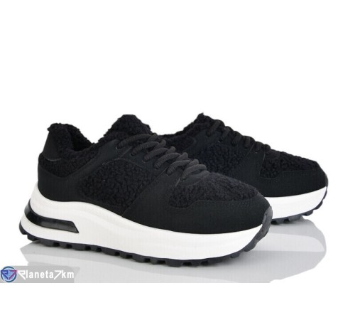 Кросівки жіночі (8 пар р.36-41) чорний  "Normashoes"