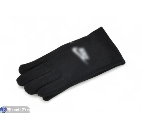 Рукавички жіночі на зиму (12 шт. р.сетка ) чорний  "CAROLLA"