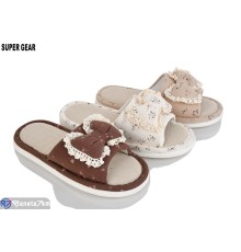 Тапки жіночі на весну/осінь (12 пар р.36-41) мікс  "Super Gear"