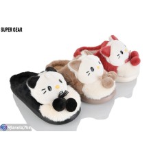 Тапки жіночі на зиму (12 пар р.36-41) мікс  "Super Gear"