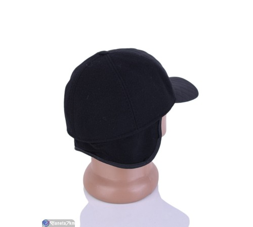 Кепка чоловіча на весну/осінь (5 шт. р.сетка 56-60) чорний  "CAROLLA"