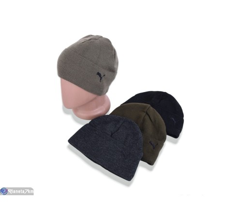 Дитяча шапка на зиму (5 шт. р.сетка 54-56) мікс  "DOMINGO"