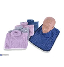 Шарф дитячий на зиму (5 шт. р.сетка 50-52) мікс  "DOMINGO"