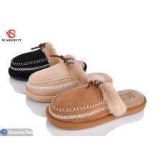 Тапки жіночі на зиму (24 пар р.36-41) мікс  "SCARRHETT"