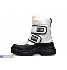 Черевики жіночі на зиму (8 пар р.36-41) бежевий  "KULIBABA"