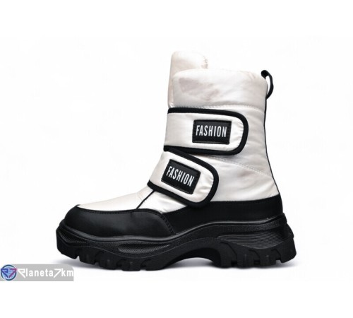 Черевики жіночі на зиму (8 пар р.36-41) бежевий  "KULIBABA"