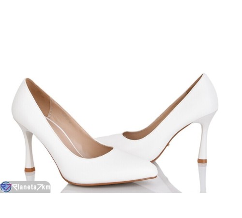 Туфлі жіночі на весну/осінь (6 пар р.36-40) білий  "MARADONA"