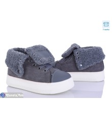 Черевики жіночі на зиму (8 пар р.36-41) сірий  "Vitta"