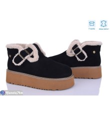 Черевики жіночі на зиму (6 пар р.36-41) чорний  "Vitta"