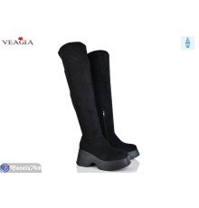 Ботфорти жіночі на зиму (6 пар р.36-41) чорний  "Veagia-ADA"