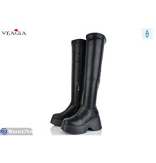 Ботфорти жіночі на зиму (6 пар р.36-41) чорний  "Veagia-ADA"