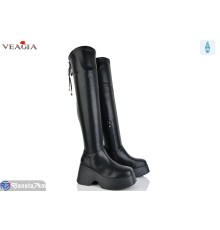 Ботфорти жіночі на зиму (6 пар р.36-41) чорний  "Veagia-ADA"
