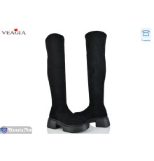 Ботфорти жіночі на зиму (6 пар р.36-41) чорний  "Veagia-ADA"