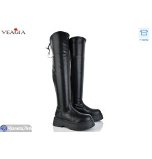 Ботфорти жіночі на зиму (6 пар р.36-40) чорний  "Veagia-ADA"