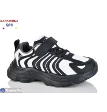 Дитячі кросівки на весну/осінь (8 пар р.27-32) чорний  "GFB-Канарейка"