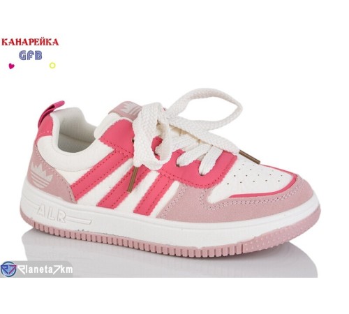 Дитячі кросівки на весну/осінь (8 пар р.32-37) рожевий  "GFB-Канарейка"