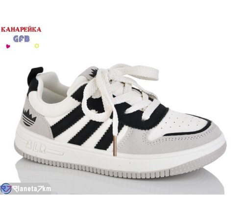 Дитячі кросівки на весну/осінь (8 пар р.32-37) сірий  "GFB-Канарейка"