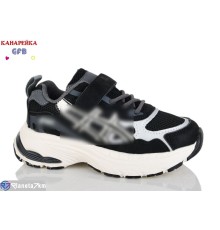 Дитячі кросівки на весну/осінь (8 пар р.27-32) чорний  "GFB-Канарейка"