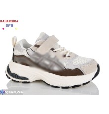 Дитячі кросівки на весну/осінь (8 пар р.27-32) бежевий  "GFB-Канарейка"