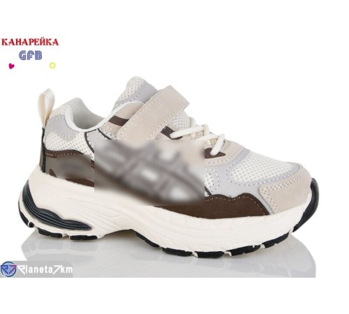 Дитячі кросівки на весну/осінь (8 пар р.27-32) бежевий  "GFB-Канарейка"