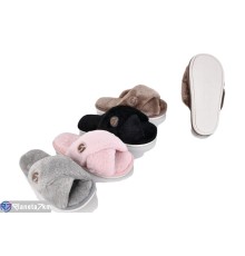 Тапки жіночі на весну/осінь (6 пар р.36-41) мікс  "Ladmir"