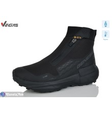 Черевики чоловічі на зиму (8 пар р.41-46) чорний  "Supo-Vegas"