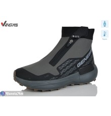 Черевики чоловічі на зиму (8 пар р.41-46) сірий  "Supo-Vegas"