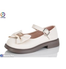 Дитячі туфлі на весну/осінь (8 пар р.26-30) бежевий  "Леопард"