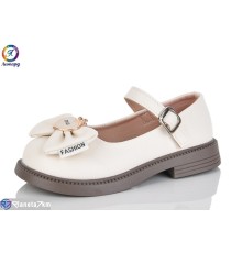 Дитячі туфлі на весну/осінь (8 пар р.26-30) бежевий  "Леопард"