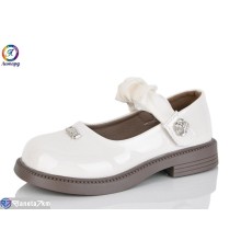 Дитячі туфлі на весну/осінь (8 пар р.26-30) бежевий  "Леопард"