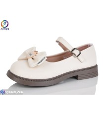 Дитячі туфлі на весну/осінь (8 пар р.31-36) бежевий  "Леопард"