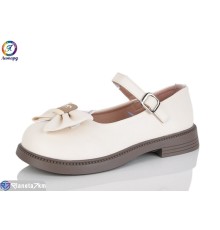 Дитячі туфлі на весну/осінь (8 пар р.31-36) бежевий  "Леопард"