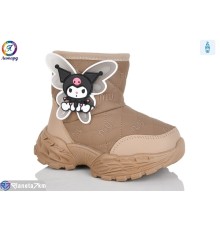 Черевики дитячі на зиму (5 пар р.26-30) коричневий  "Леопард"