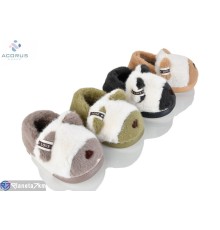 Тапки дитячі на зиму (10 пар р.28-33) мікс  "Acorus"