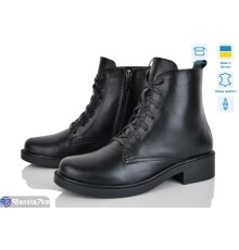 Черевики жіночі на весну/осінь (6 пар р.36-40) чорний  "GARRA"