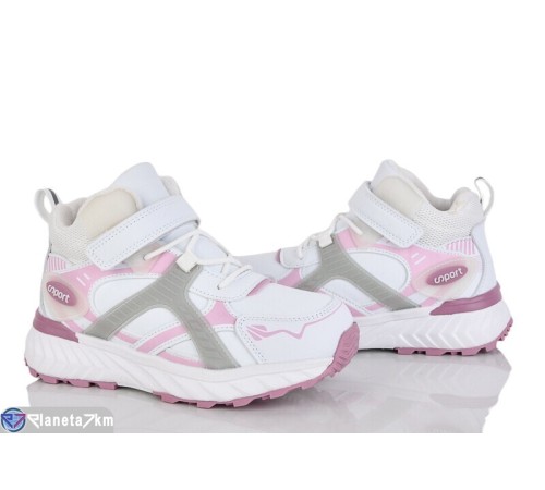 Дитячі кросівки на зиму (8 пар р.32-37) білий  "Kamila"