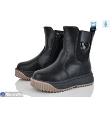 Черевики дитячі на зиму (8 пар р.27-32) чорний  "Kamila"