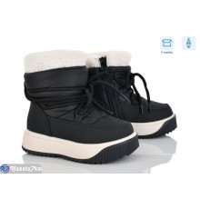 Черевики дитячі на зиму (8 пар р.27-32) чорний  "Kamila"