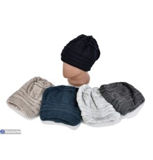 Шапка жіноча на зиму (5 шт. р.сетка One size) мікс  "VIOLA"
