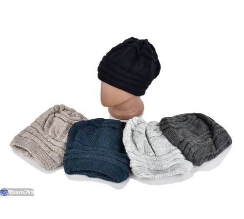 Шапка жіноча на зиму (5 шт. р.сетка One size) мікс  "VIOLA"