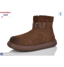 Черевики дитячі на весну/осінь (8 пар р.28-33) коричневий  "GFB-Канарейка"