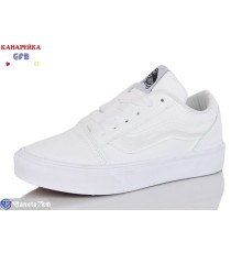 Дитячі кеди на весну/осінь (8 пар р.32-37) білий  "GFB-Канарейка"