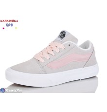 Кеди жіночі на весну/осінь (8 пар р.36-41) бежевий  "GFB-Канарейка"